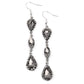 ​Test of TIMELESS - Silver - Paparazzi Earring Image