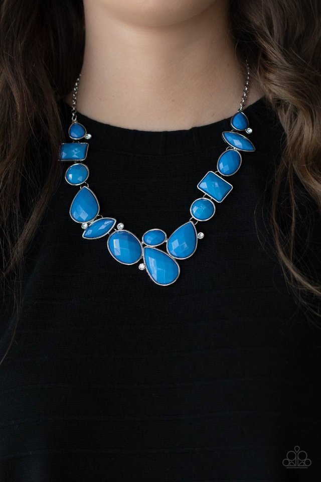 ​Mystical Mirage - Blue - Paparazzi Necklace Image