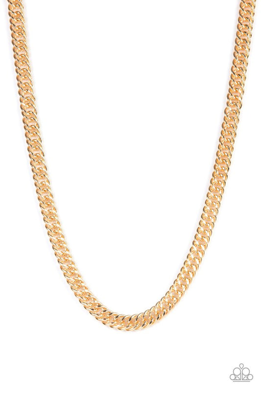 ​Winners Circle - Gold - Paparazzi Necklace Image