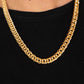 ​Winners Circle - Gold - Paparazzi Necklace Image