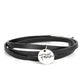 Wonderfully Worded - Black - Paparazzi Bracelet Image