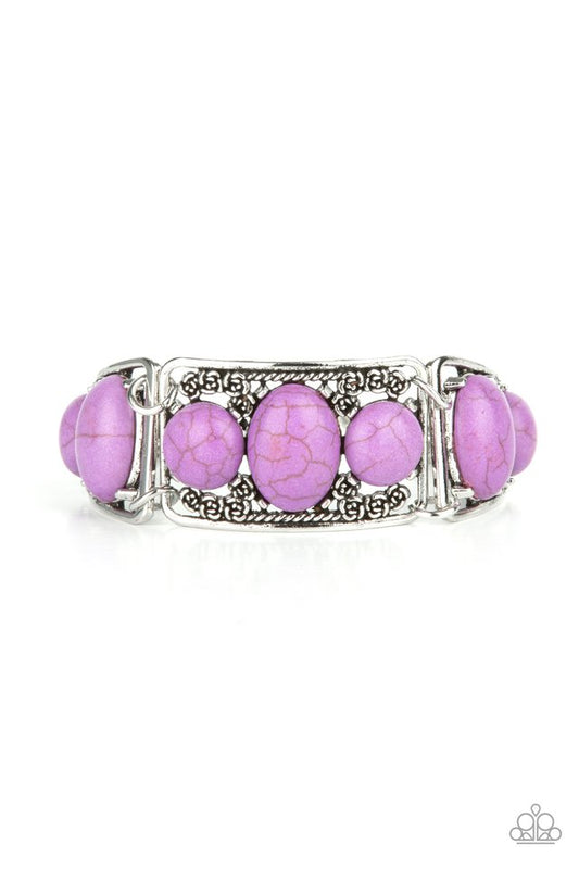 Southern Splendor - Purple - Paparazzi Bracelet Image