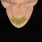 Exotic Edge - Green - Paparazzi Necklace Image