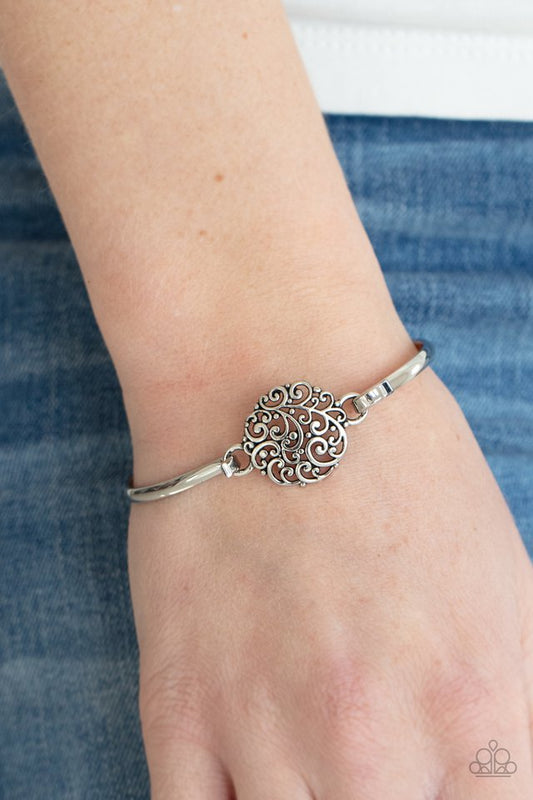 Filigree Fiesta - Silver - Paparazzi Bracelet Image