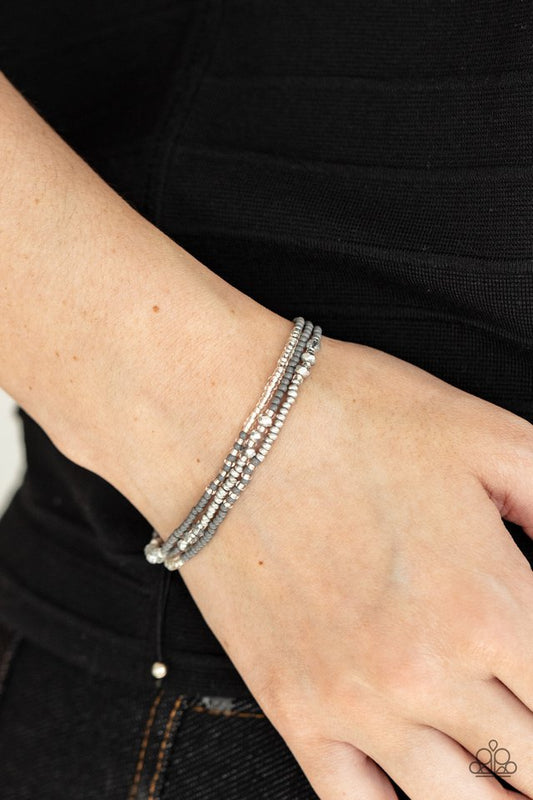 BEAD Me Up, Scotty! - Silver - Paparazzi Bracelet Image