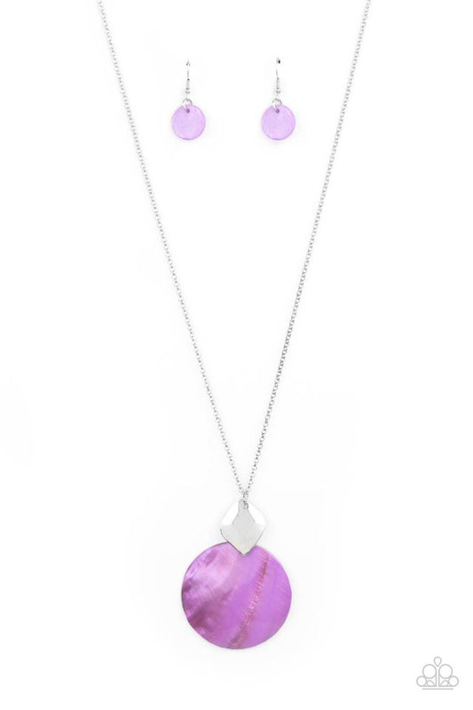 ​Tidal Tease - Purple - Paparazzi Necklace Image