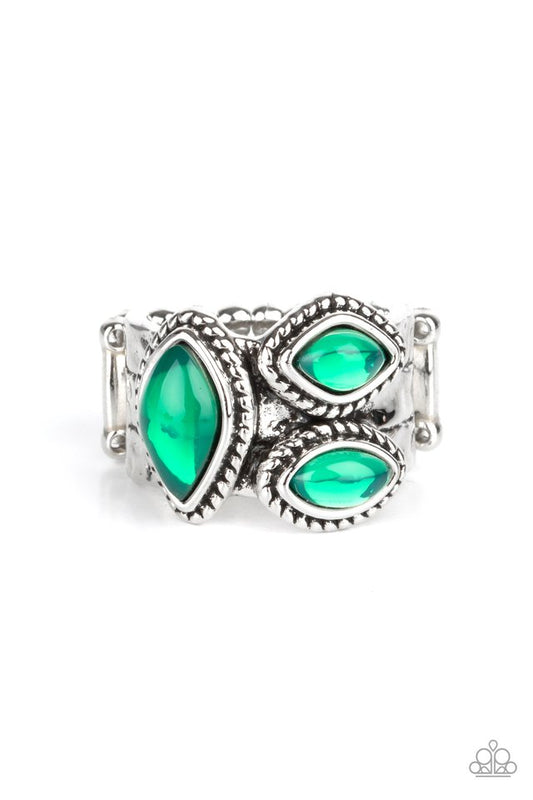 The Charisma Collector - Green - Paparazzi Ring Image