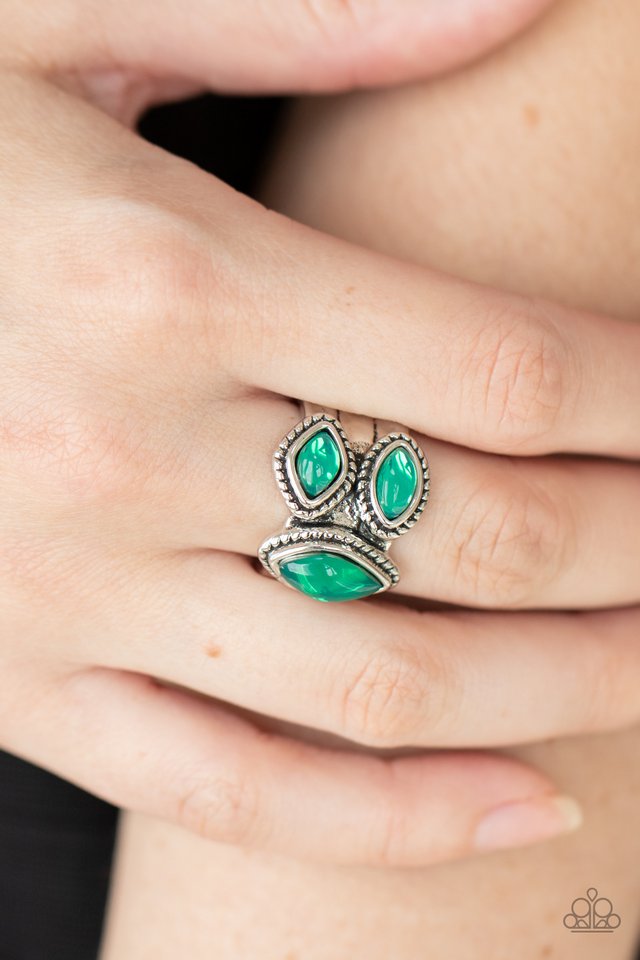 The Charisma Collector - Green - Paparazzi Ring Image