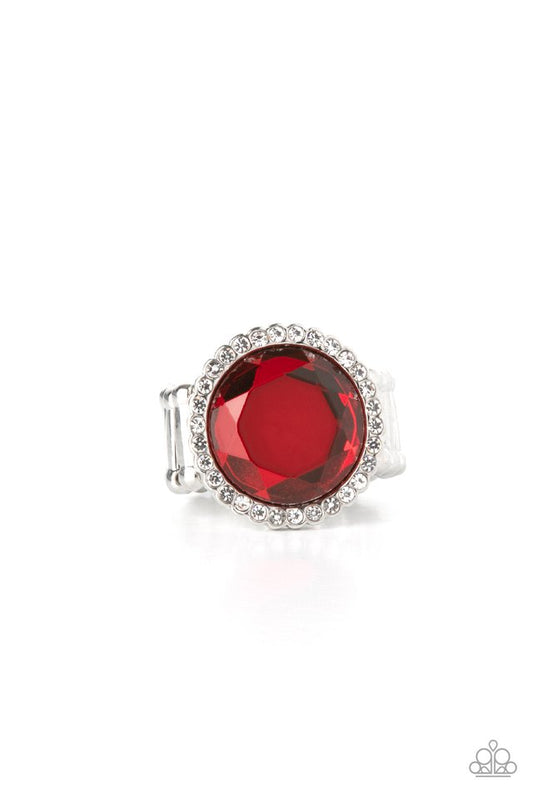 Crown Culture - Red - Paparazzi Ring Image