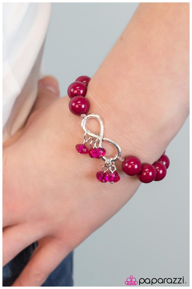 Pulsera Paparazzi ~ Forevermore - Rosa