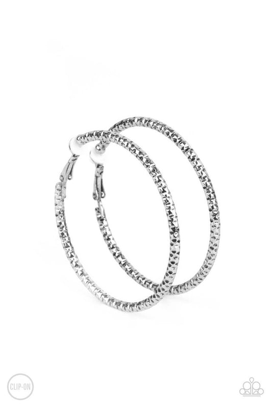 ​Subtly Sassy - Silver - Paparazzi Earring Image