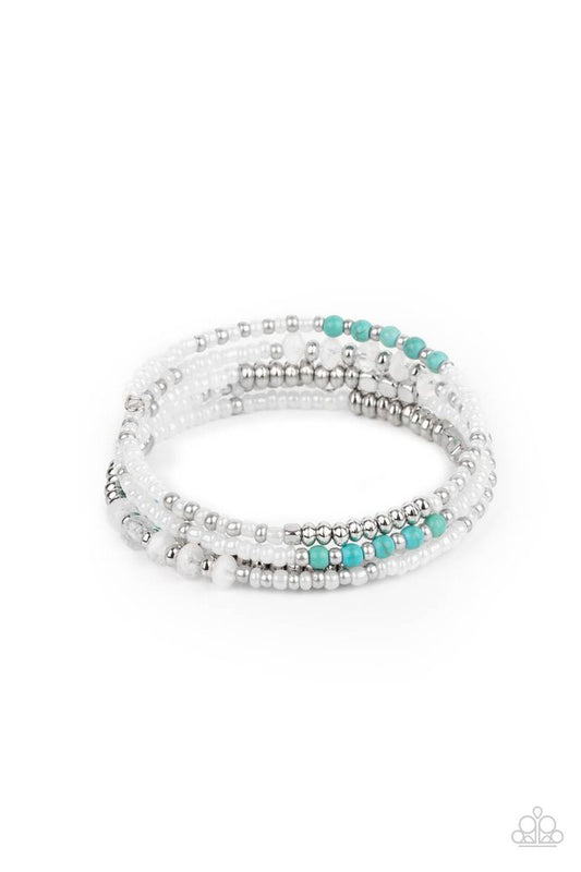 ​Infinitely Dreamy - White - Paparazzi Bracelet Image