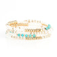 ​Infinitely Dreamy - Gold - Paparazzi Bracelet Image