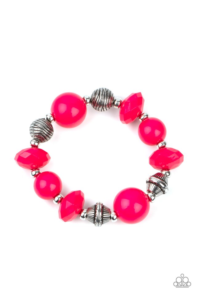 Day Trip Discovery - Pink - Paparazzi Bracelet Image