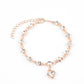 Sweet Sixteen - Rose Gold - Paparazzi Bracelet Image