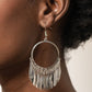 Radiant Chimes - Silver - Paparazzi Earring Image