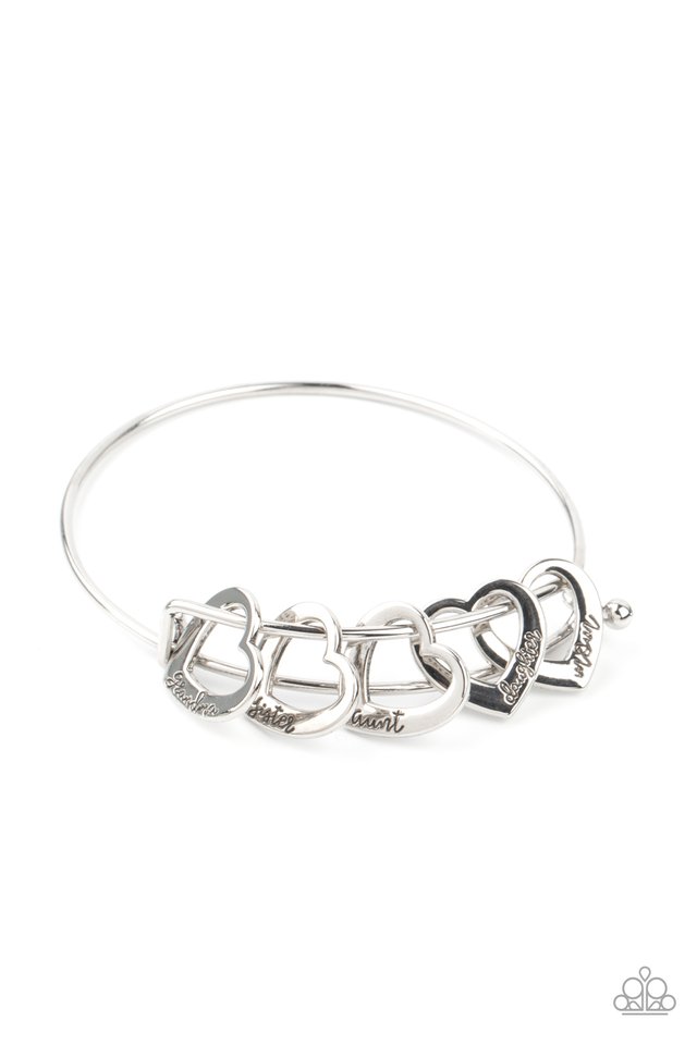 A Charmed Society - Silver - Paparazzi Bracelet Image