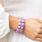 ​Double The DIVA-ttitude - Purple - Paparazzi Bracelet Image