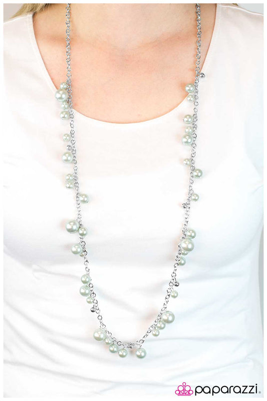 Paparazzi Necklace ~ Mademoiselle  - Green