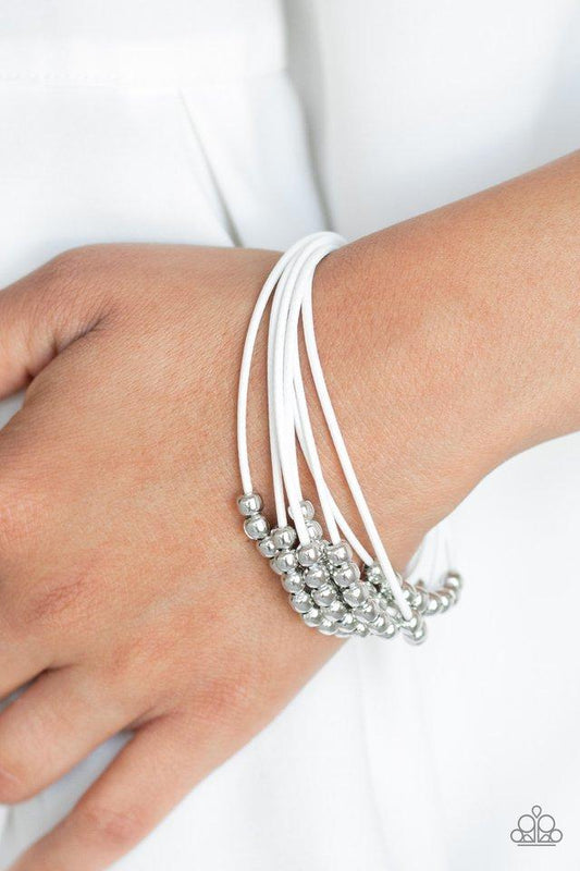 Paparazzi Bracelet ~ Mega Magnetic - White