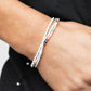 Basecamp Boyfriend - White - Paparazzi Bracelet Image