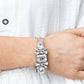 Call Me Old-Fashioned - White - Paparazzi Bracelet Image