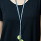 Tidal Tassels - Green - Paparazzi Necklace Image