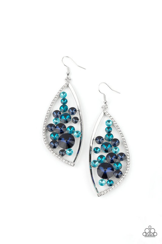 ​Sweetly Effervescent - Blue - Paparazzi Earring Image