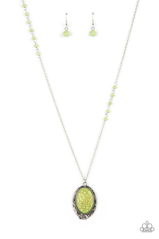 ​Plateau Paradise - Green - Paparazzi Necklace Image