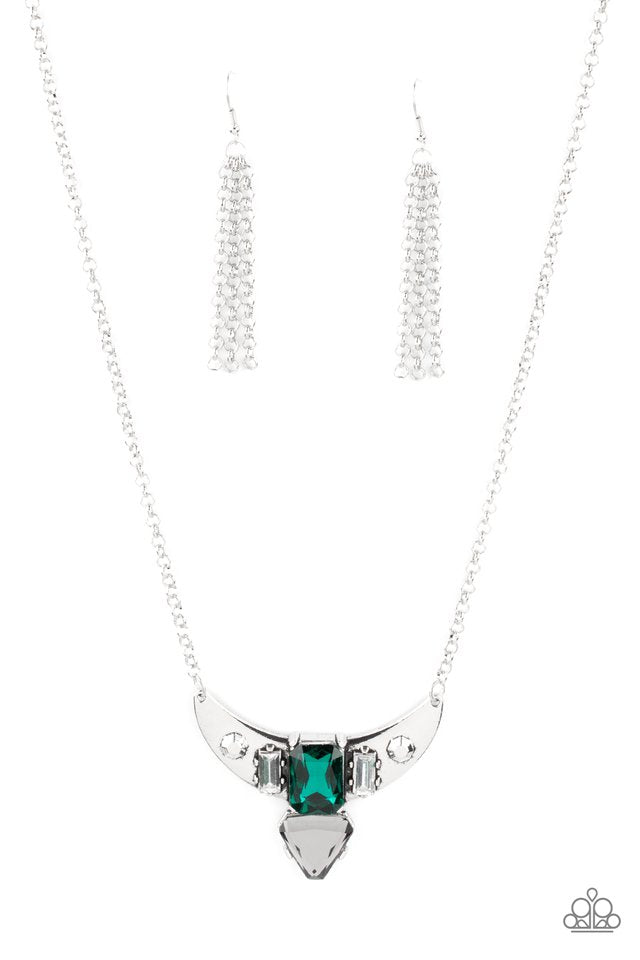 You the TALISMAN! - Green - Paparazzi Necklace Image