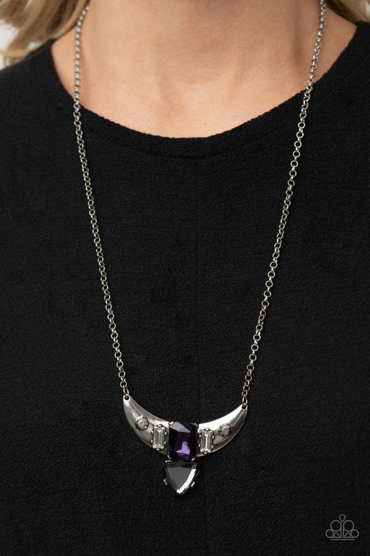 You the TALISMAN! - Purple - Paparazzi Necklace Image