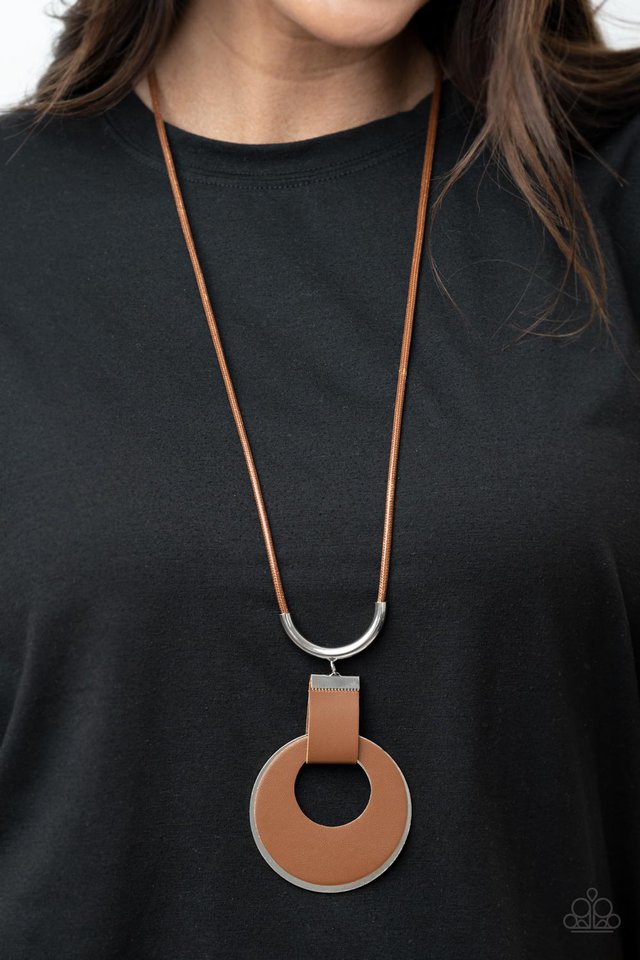 ​Luxe Crush - Brown - Paparazzi Necklace Image
