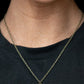 ​The Cool Mom - Brass - Paparazzi Necklace Image