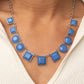 ​Tic Tac TREND - Blue - Paparazzi Necklace Image