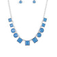 ​Tic Tac TREND - Blue - Paparazzi Necklace Image