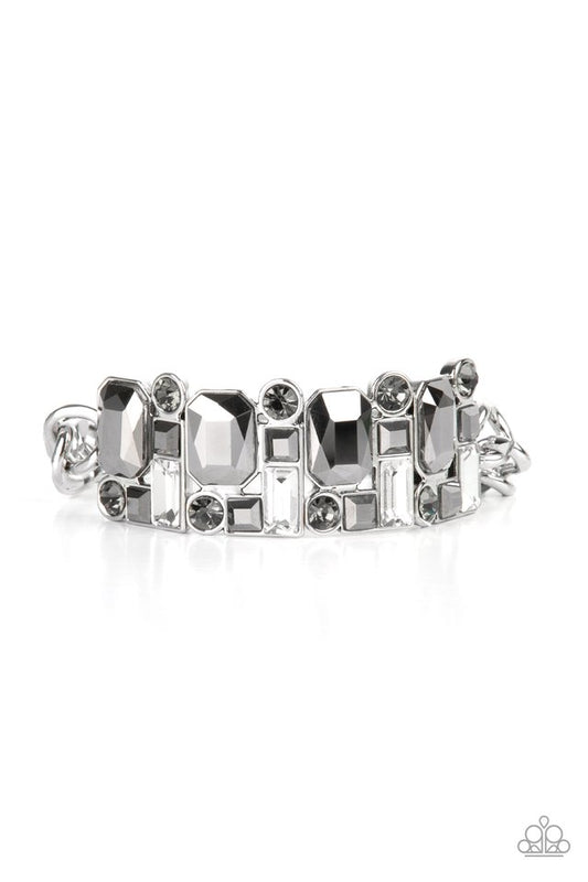 Urban Crest - Silver - Paparazzi Bracelet Image