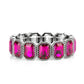 ​Studded Smolder - Pink - Paparazzi Bracelet Image