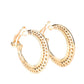 Moon Child Charisma - Gold - Paparazzi Earring Image