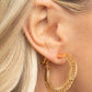 Moon Child Charisma - Gold - Paparazzi Earring Image