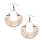 Threadbare Beauty - Copper - Paparazzi Earring Image
