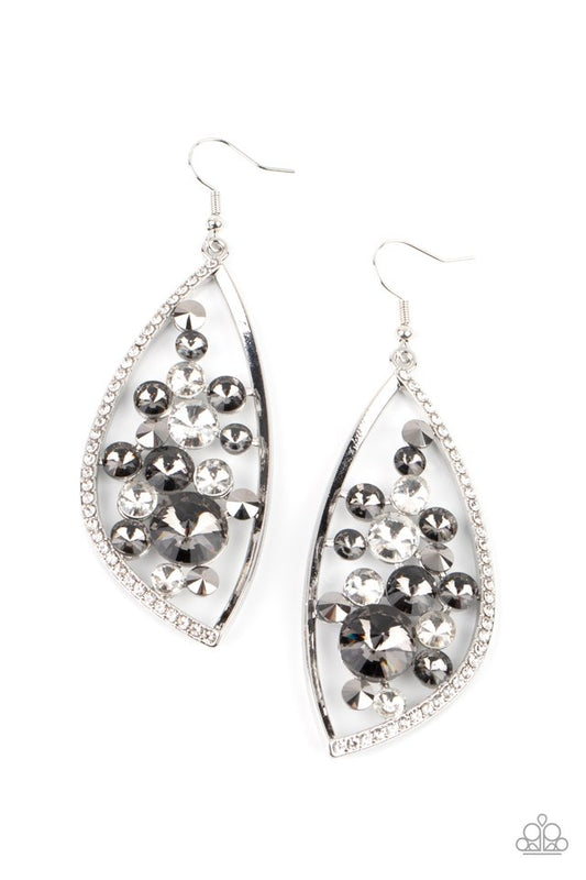 Sweetly Effervescent - Silver - Paparazzi Earring Image