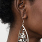 Sweetly Effervescent - Silver - Paparazzi Earring Image