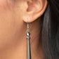 ​Sparkle Stream - Silver - Paparazzi Earring Image