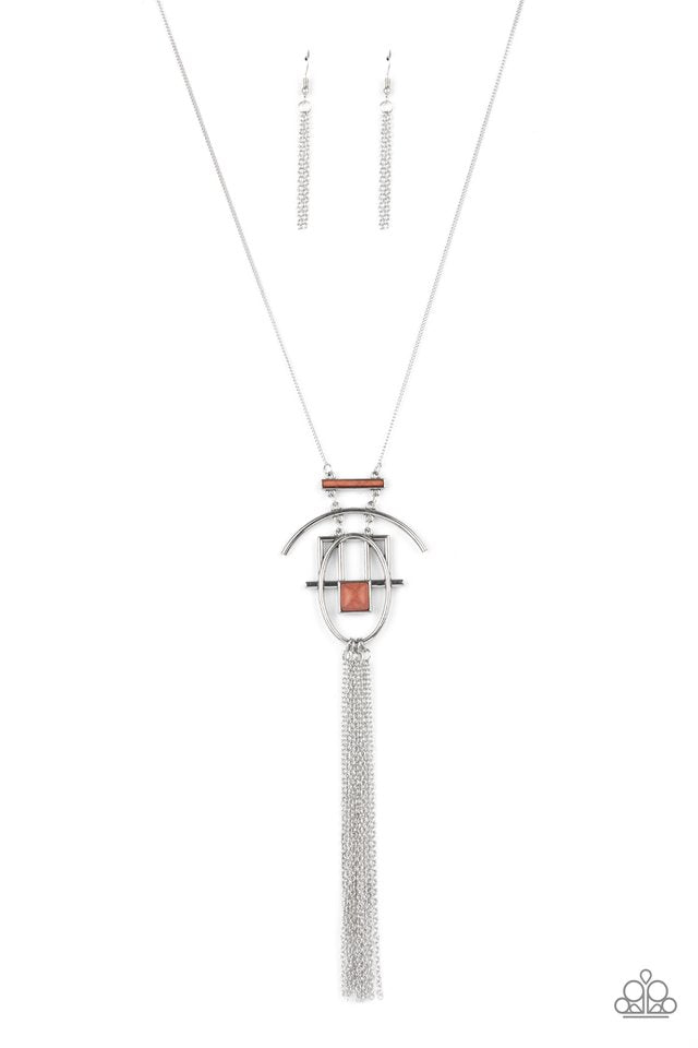 ​Eco Echoes - Brown - Paparazzi Necklace Image