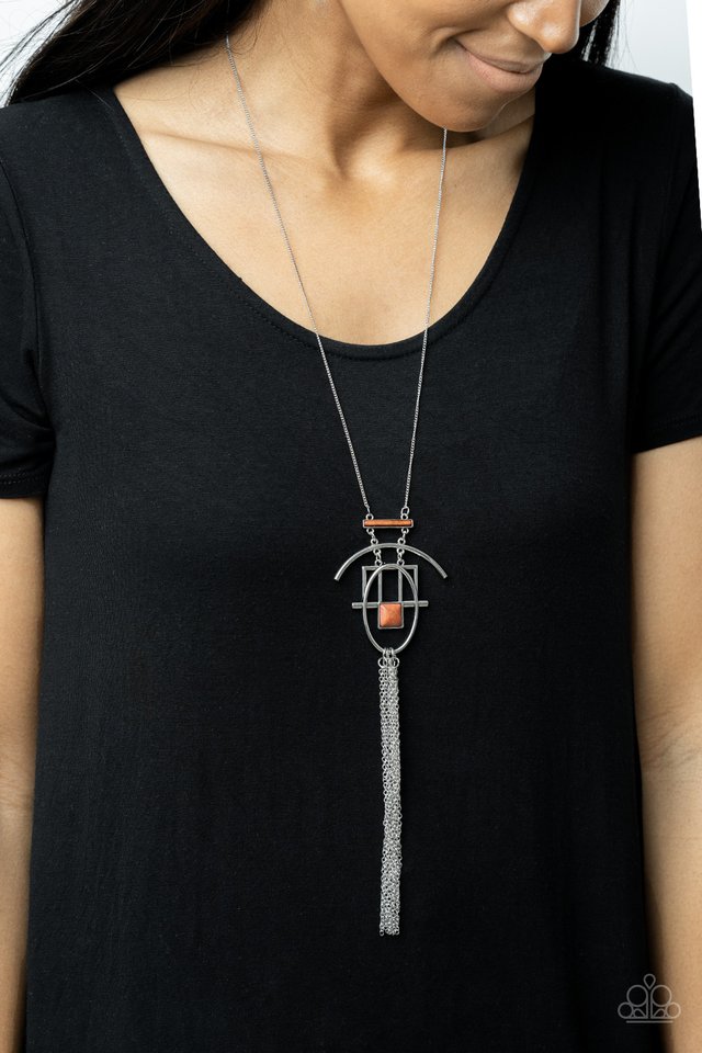 ​Eco Echoes - Brown - Paparazzi Necklace Image