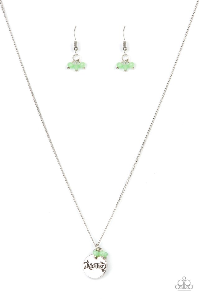 ​Warm My Heart - Green - Paparazzi Necklace Image