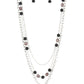 GLEAM Work - Black - Paparazzi Necklace Image