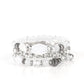 Ethereal Etiquette - White - Paparazzi Bracelet Image