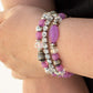 Ethereal Etiquette - Purple - Paparazzi Bracelet Image