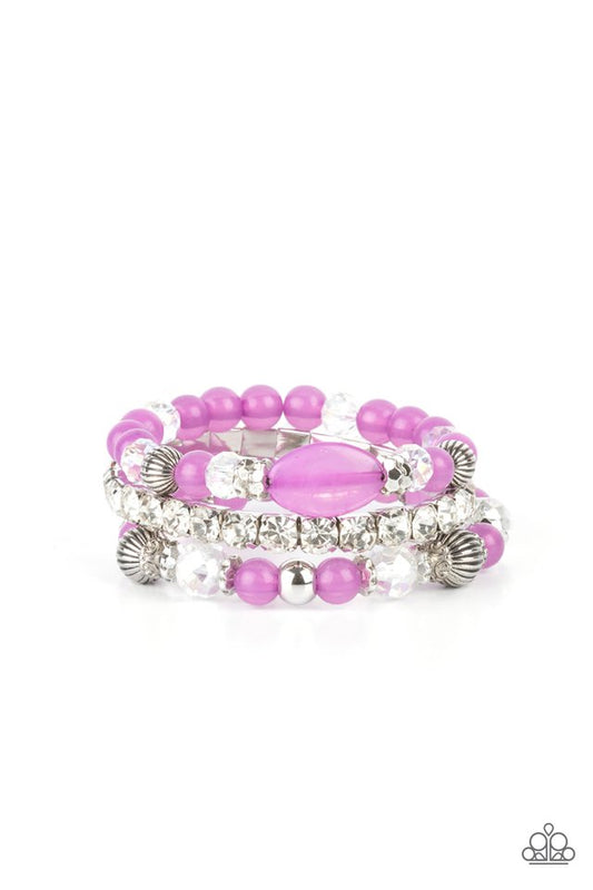 Ethereal Etiquette - Purple - Paparazzi Bracelet Image